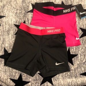 ❌❌SOLD❌❌2 pair of Nike Dri-Fit Shorts Small